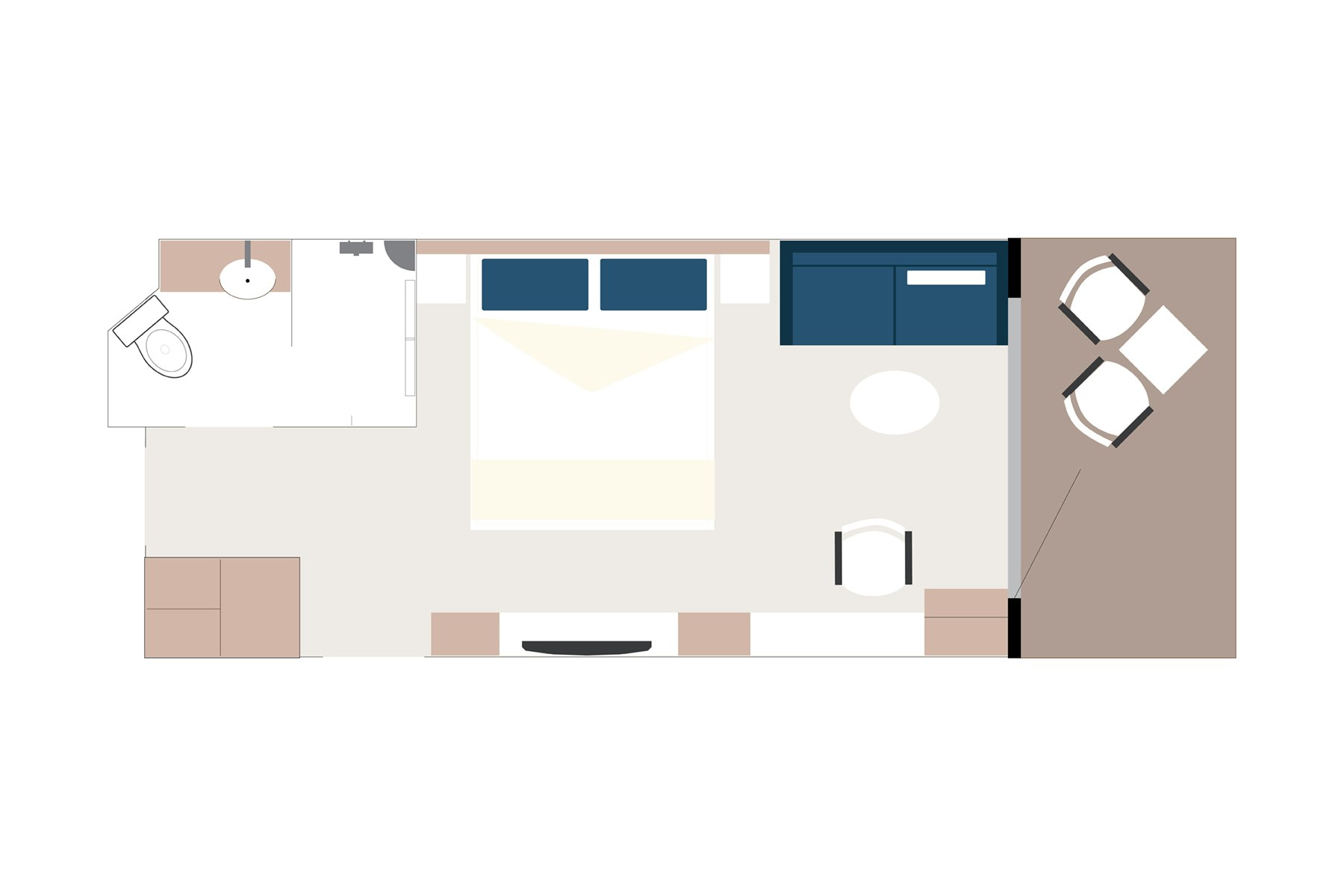 Balcony Stateroom Floorplans